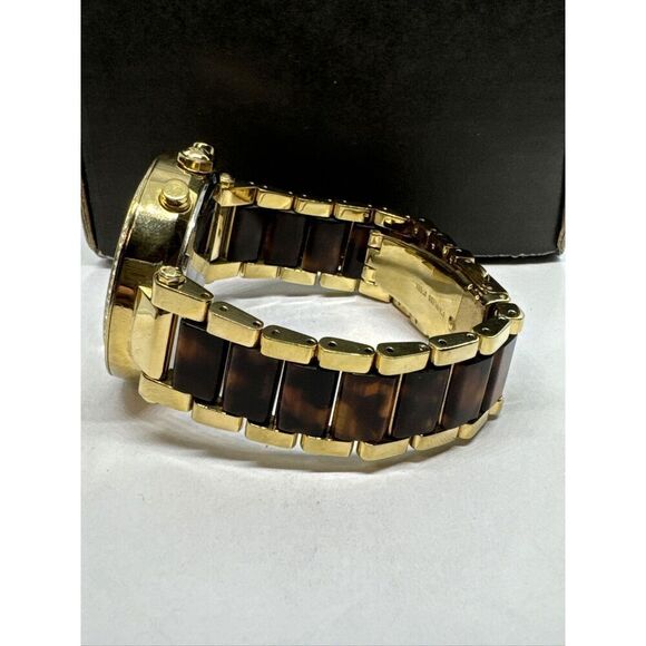 Michael Kors Parker MK5688 Women's Gold Tortoise Analog Dial Quartz Watch JNA229 - Picture 7 of 11